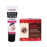 Crema Blanqueadora Corporal + Jabón Natural Antiacné de Rosa.