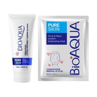 Crema Facial Antiacné Pure Skin + Mascarilla Facial Antiacné