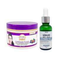 Exfoliante Facial Frutos Bosque + Serum Antiedad Retinol 05