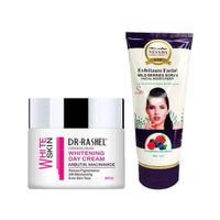Crema Facial Blanqueadora de Dia + Exfoliante Bayas Silvestres