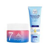 Crema Aclarante Facial + Mascarilla Hidroplastica Celula Madre