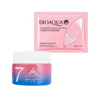 Crema Aclarante Facial + Mascarilla para ojos con Sakura