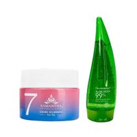 Crema Aclarante Facial + Gel Calmante Corporal 99% Aloe Vera