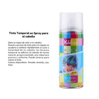 Tinte Temporal En Spray Para El Cabello Lavable Rosado
