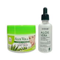 Crema Facial de aloe vera + Suero aloe vera y vitamina E