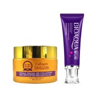 Crema Facial Antiarrugas + Crema Blanqueadora Partes Privadas