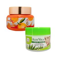 Crema Facial de aloe vera + Crema Colágeno y Vitamina C