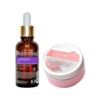 Aceite Facial Vitamina E + Mascarilla de Barro Japan Sakura