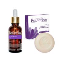 Aceite Facial de Vitamina E + Jabón con Arroz & AH