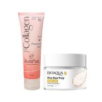 Crema Corporal Colágeno + Crema Facial Extracto de Arroz
