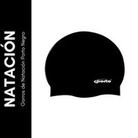 Gorro De Natación Porto Negro