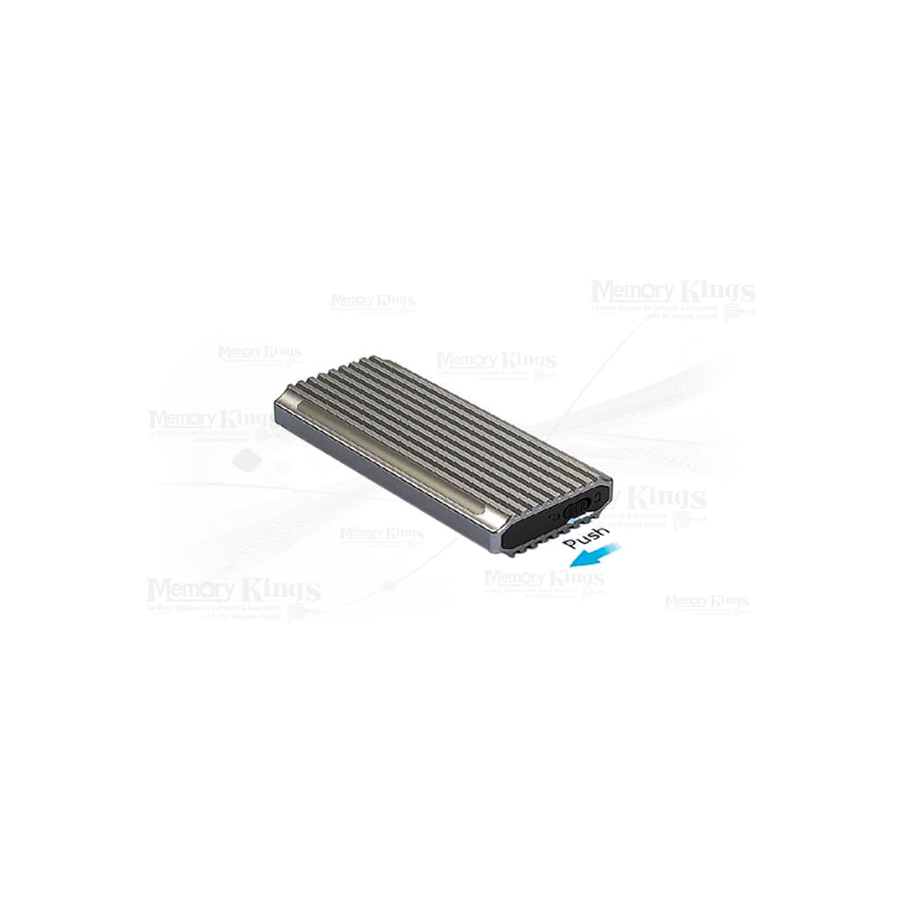 Case SSD NVMe M.2 Encore ENM2-RGB01 USB-C y USB 3.0, aluminio, elegante y rápido