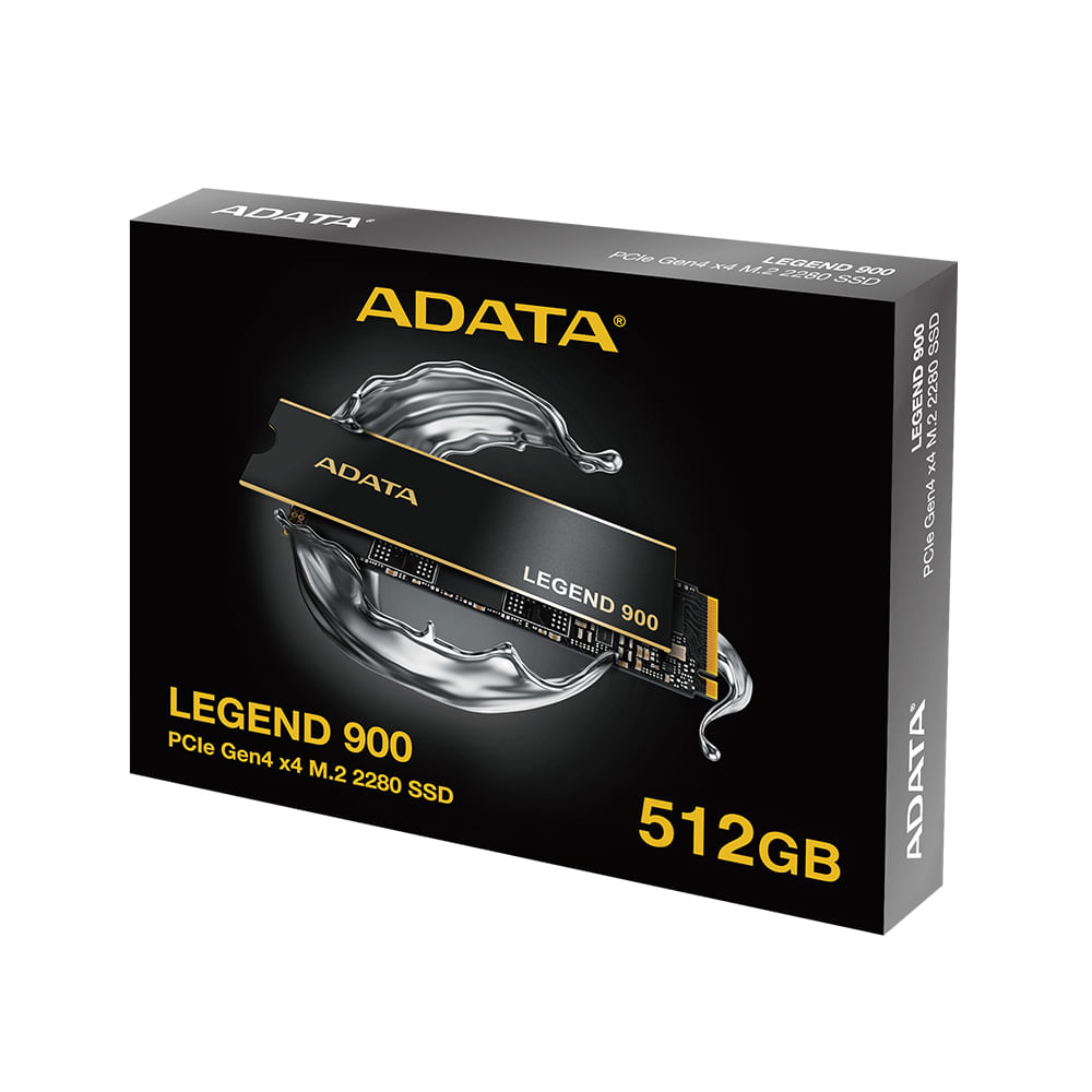 SSD M.2 PCIe 512GB ADATA Legend 900 - Alta velocidad y rendimiento para tu PC o consola