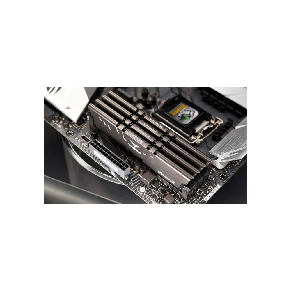 Memoria RAM T-Force VULCAN Z 8GB DDR4 3200 MHz CL16 para rendimiento óptimo en juegos y tareas mult