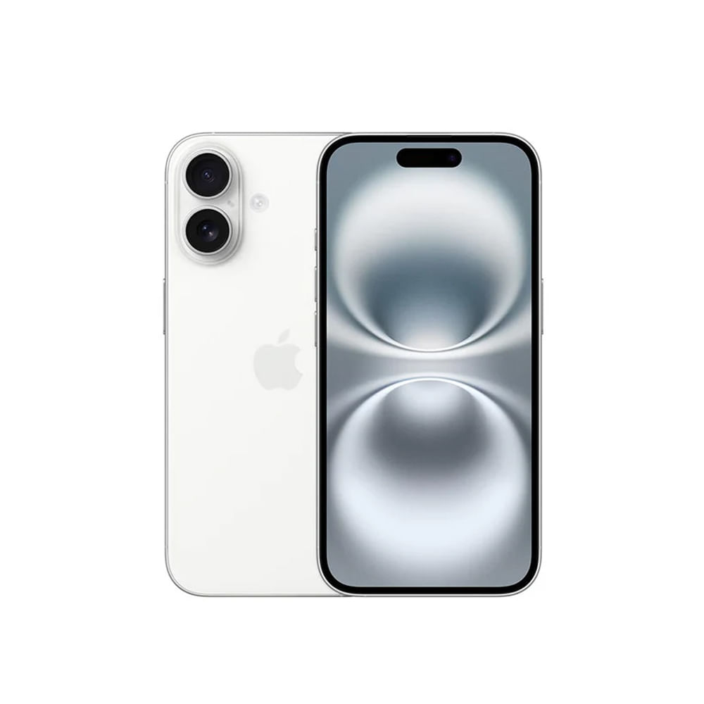 iPhone 16 Blanco 128GB - Smartphone 6.1"" con rendimiento excepcional y diseño elegante