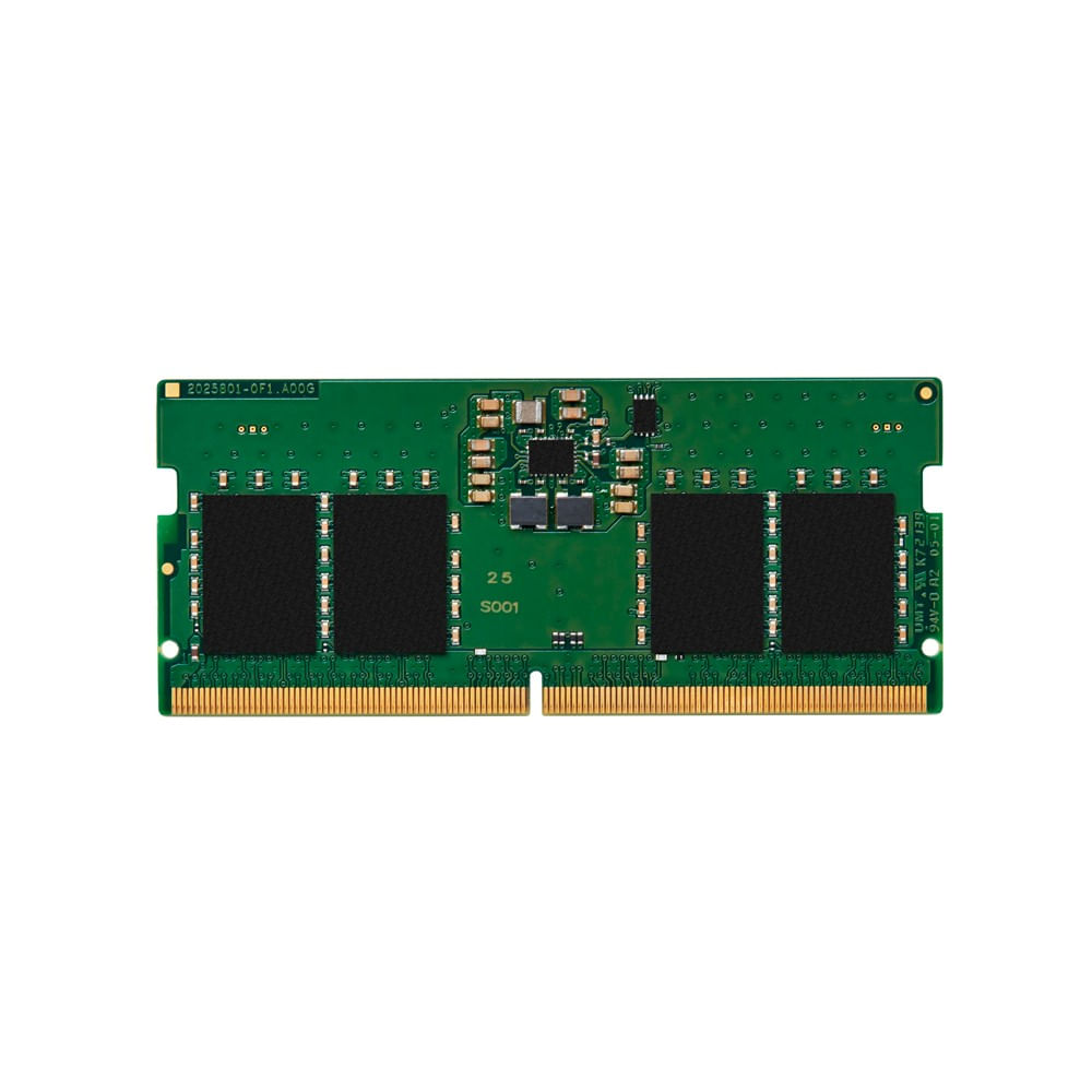 Módulo RAM Kingston 8GB DDR5 5600MHz para portátil - SoDIMM, alta velocidad y rendimiento confiable