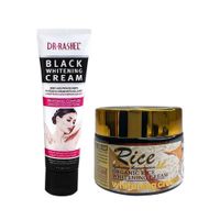Crema Blanqueadora Corporal + Crema Blanqueadora de Arroz