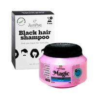 Shampoo Capilar Cubre Canas negro + Máscara Capilar Pos 250gr