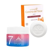 Crema Aclarante Facial + Jabón de Concha de Nacar & AH