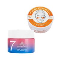 Crema Aclarante Facial + Parches de Ojos de Vitamina C