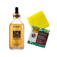 Suero Facial Antiarrugas 24k Oro + Jabón Natural de Jazmines