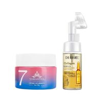 Crema Aclarante Facial + Limpiador Facial Colágeno
