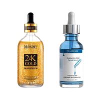 Suero Facial Antiarrugas 24k Oro + Serum Facial con AH