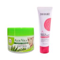 Crema Facial de aloe vera + Crema Blanqueadora zona intima