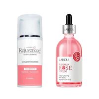 Serum Concentre hialurónico + Serum Facial Bulgaria Rose