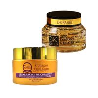 Crema Facial Antiarrugas + Crema Gel Antiedad 24k Gold