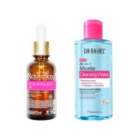 Aceite Facial de Rosa Mosqueta + Agua Limpiadora Micelar