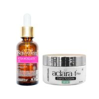 Aceite Facial de Rosa Mosqueta + Crema Aclarante con SPF 30