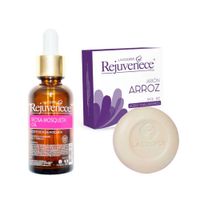 Aceite Facial de Rosa Mosqueta + Jabón con Arroz & AH