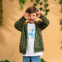 Polera Para Niño Jurassic Aop Zip