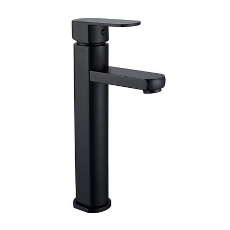 Mezcladora para Lavatorio Monocomando Orange Alta Oslo Negro Mate