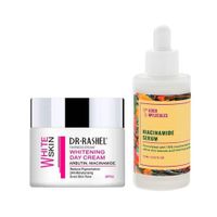 Crema Facial Blanqueadora de Dia + Serum de Niacinamide