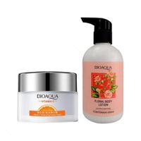 Crema Facial Hidratante Vitamina C + Locion Corporal Passion