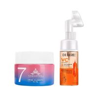 Crema Aclarante Facial + Limpiador Facial Vitamina C