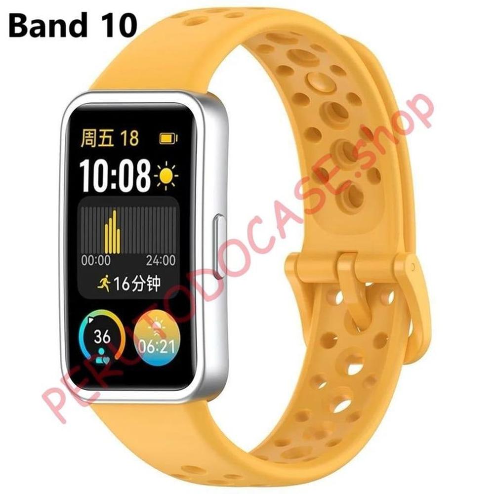 Correa para Huawei Band 10 Silicona Amarillo