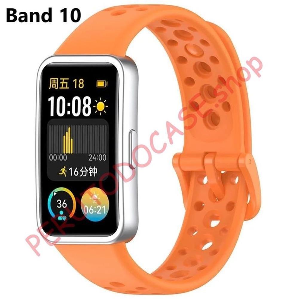 Correa para Huawei Band 10 Silicona Naranja