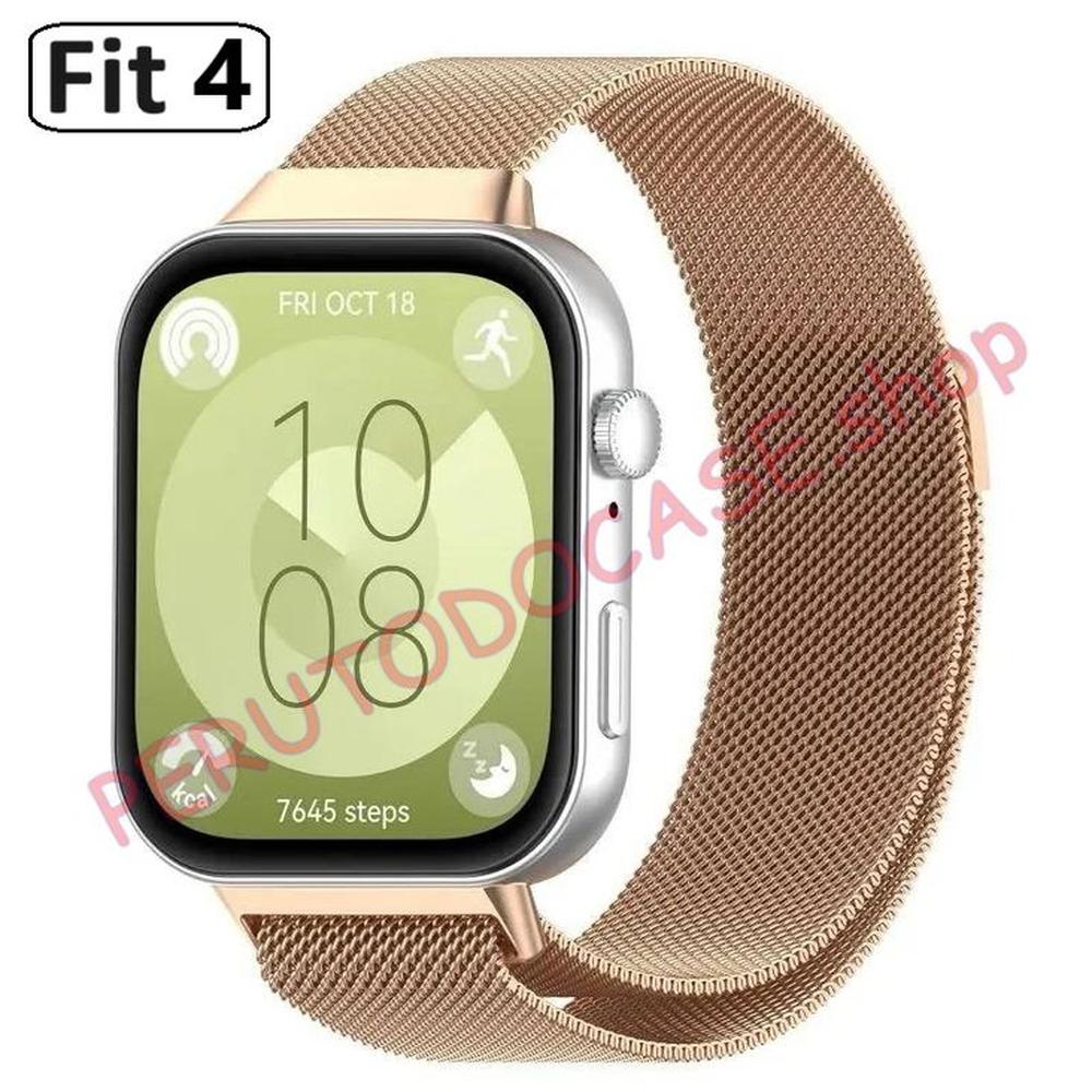 Correa para Huawei Fit 4 Golden Rose