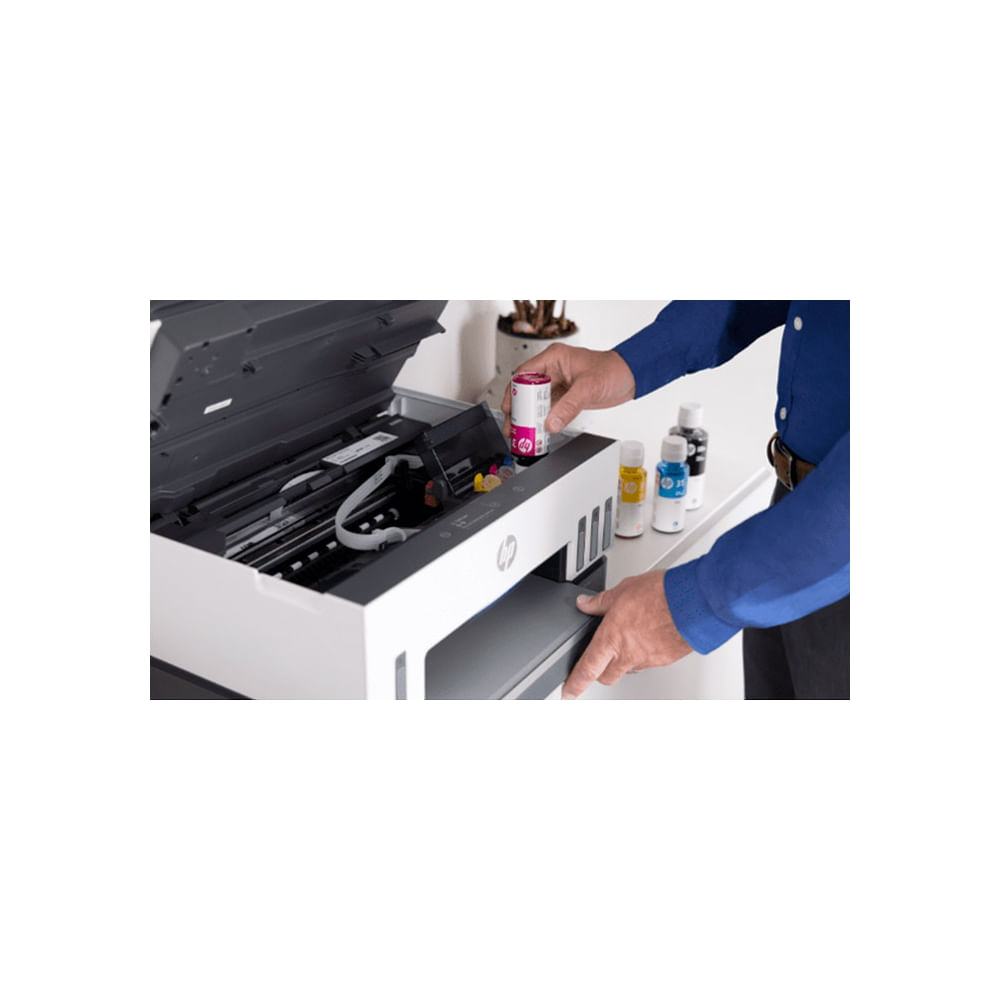 Impresora multifunción HP Smart Tank 790 inalámbrica - Color, 23 ppm, escáner, fax y conectividad W