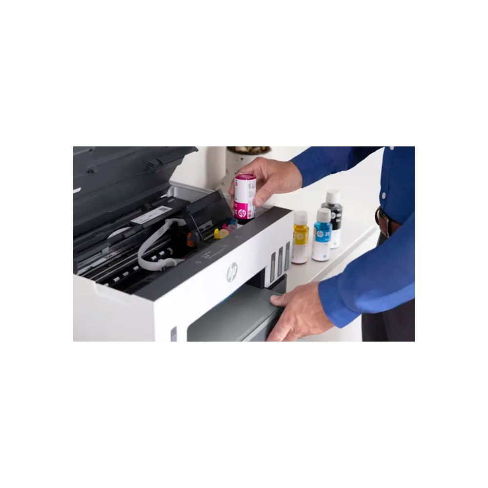Impresora multifuncional HP Smart Tank 720, WiFi, Bluetooth, USB, ideal para hogar y oficina