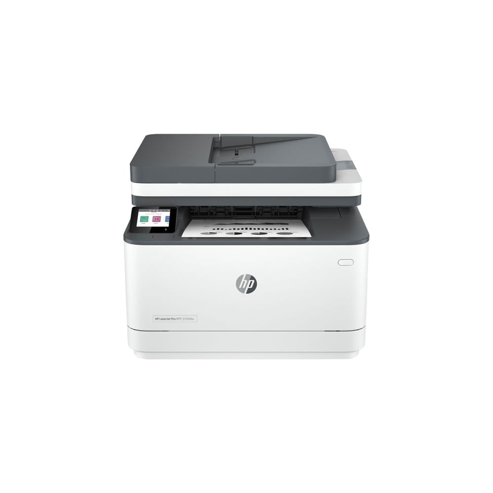 Impresora HP LaserJet Pro 3103fdw ADF, moderna y rápida, conectividad LAN y WiFi, ideal para oficin