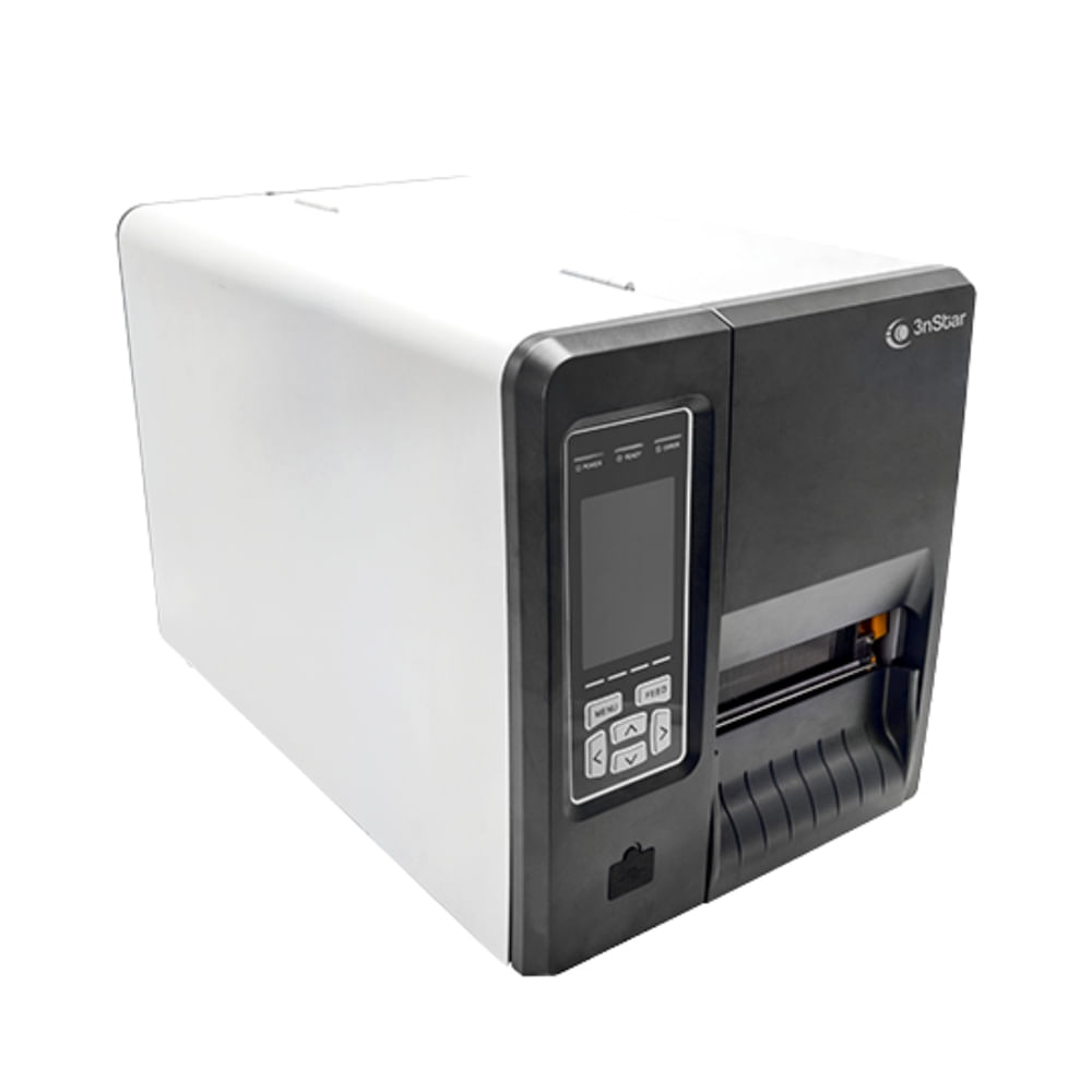 Impresora térmica 3nStar LTT644 negra, 300 dpi, 108 mm de ancho - Ideal para etiquetas y recibos