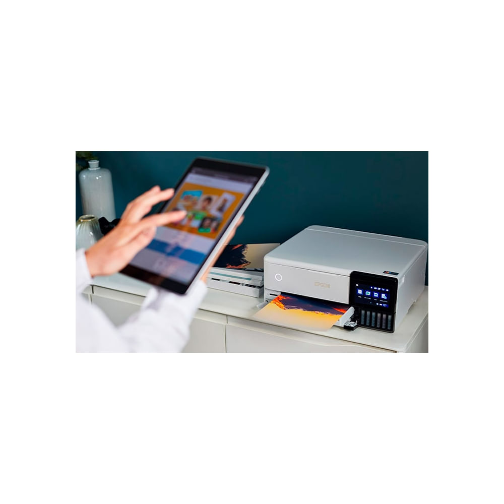 Impresora multifuncional Epson EcoTank L8160 fotográfica, conectividad WiFi, alta capacidad de tint