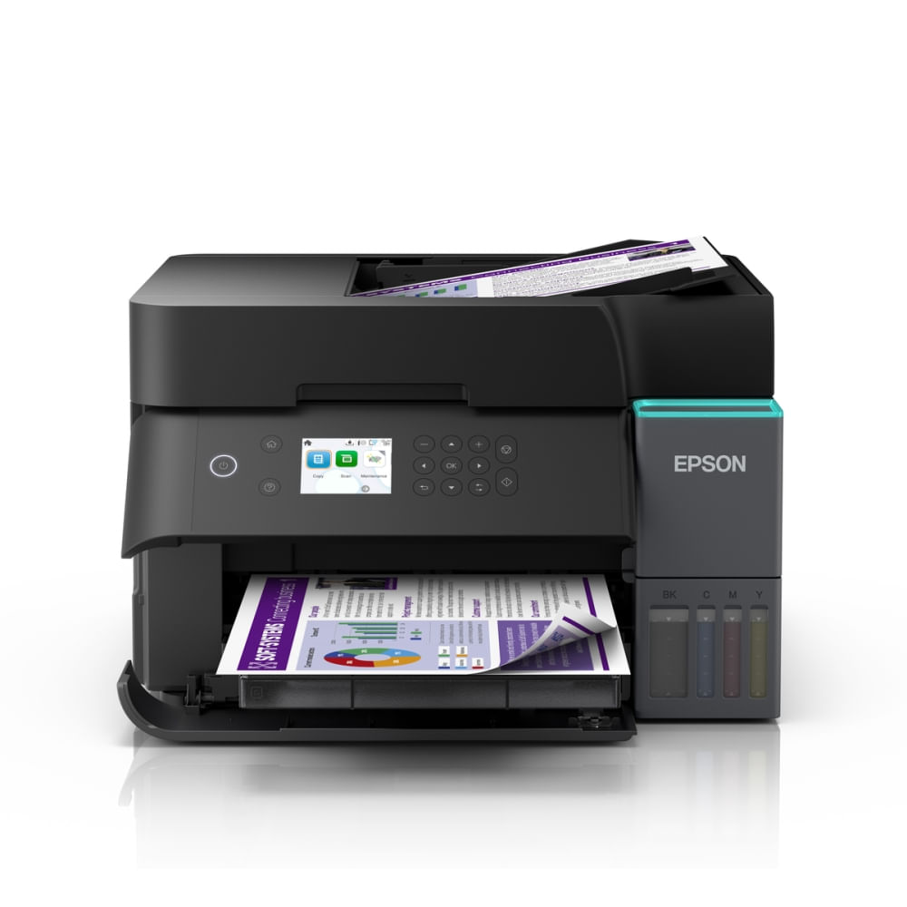 Epson EcoTank L6370: Impresora Multifuncional Color, Conexión Wi-Fi y USB, Ideal para Oficina