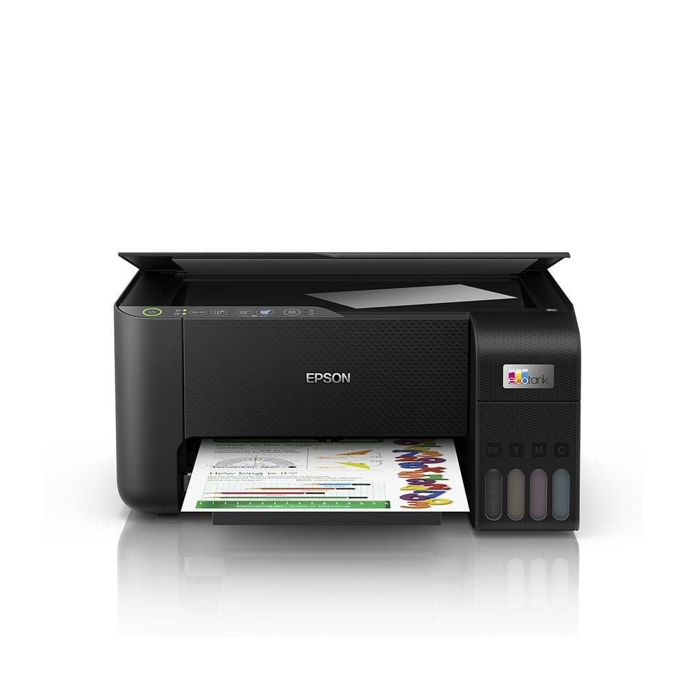 Impresora multifuncional Epson L3250 WiFi, inyección de tinta, compacta y eficiente en blanco y neg