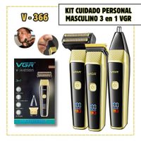 Cortadora Personal VGR 3 En 1 Nasal, Trimmer Y Shaver - V-366