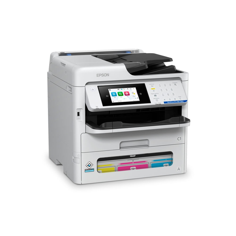 Impresora multifuncional Epson WorkForce Pro EM-C800, color, impresión rápida, conectividad USB y W